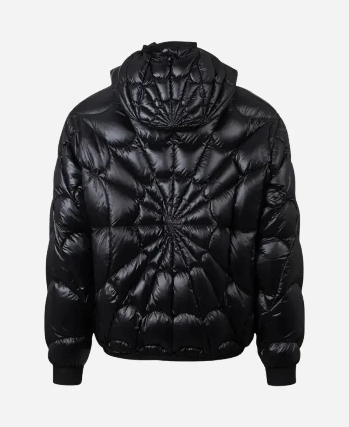 Spiderman X Moncler Down Black Jacket