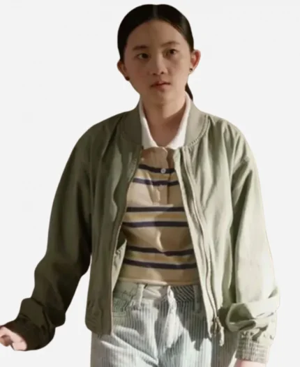 Stevie Zhao Found S02 Green Bomber Jacket