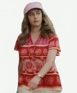 Stick Mariana Treviño Red Blouse