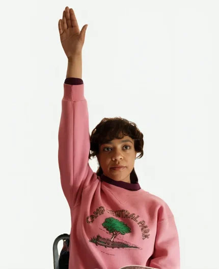 Stranger Things S05 Erica Sinclair Pink Sweatshirt