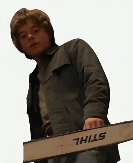 Stranger Things S05 Jonathan Byers Grey Jacket