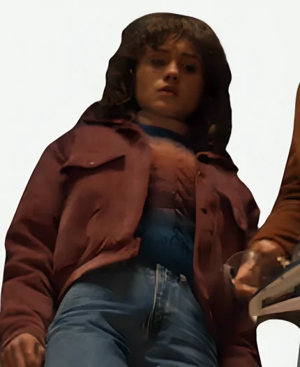 Stranger Things S05 Nancy Wheeler Purple Jacket