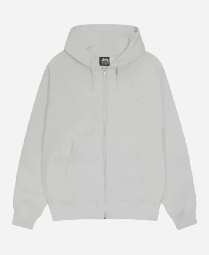 Stussy BEACH ROOTS Grey Hoodie