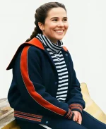 Such Brave Girls S02 Lizzie Davidson Blue Varsity Jacket