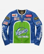 Supreme Vanson Leather Jacket For Sale