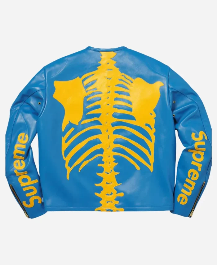 Supreme Vanson Star Moto Leather Jacket For Sale