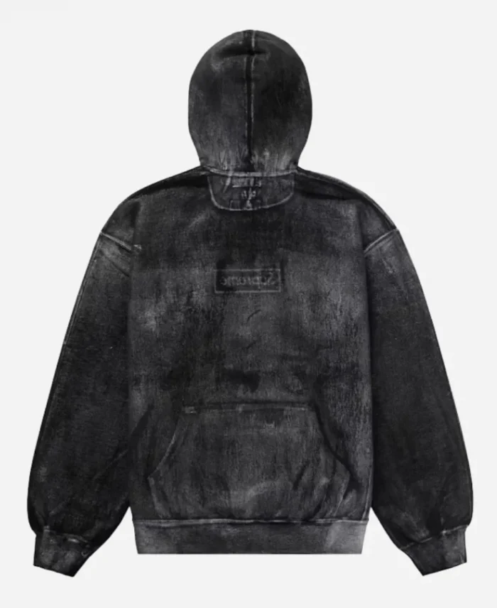 Supreme x MM6 Maison Margiela Foil Box Grey Logo Hoodie For Sale