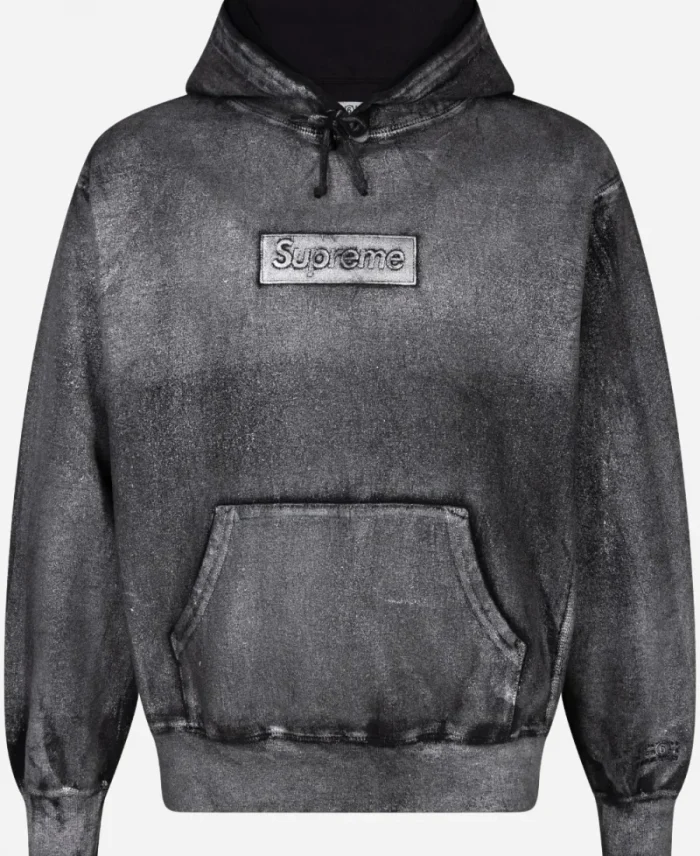 Supreme x MM6 Maison Margiela Foil Box Hoodie For Sale