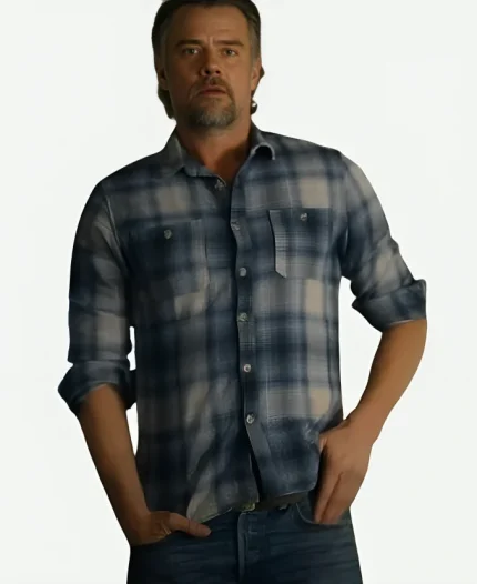 TV-Series Ransom Canyon 2025 Josh Duhamel Plaid Shirt