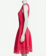 TV-Show Outnumbered 2025 Kayleigh McEnany Hot Pink Knit Dress