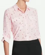 TV Show The Today Show 2025 Janis Mackey Frayer Kites Printed Pink Shirt