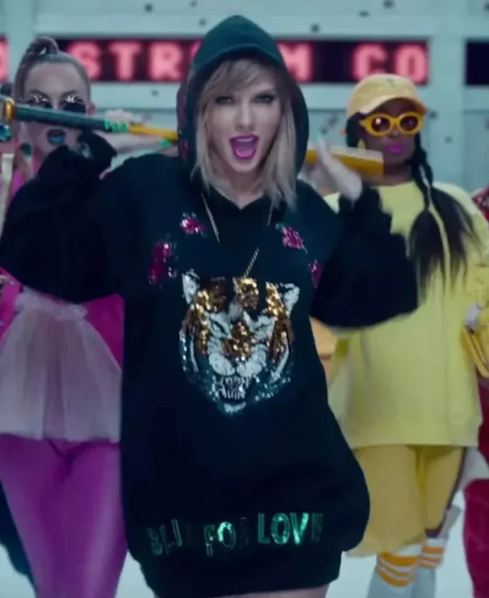 Taylor Swift Tiger Black Sweatshirt