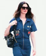 The Devil Wears Prada 2 Anne Hathaway Blue Jumpsuit