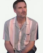 The Four Seasons 2025 Will Forte Striped Shirt