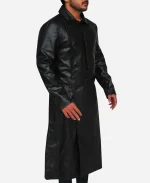 The Grand Budapest Hotel Willem Dafoe Black Trench Coat
