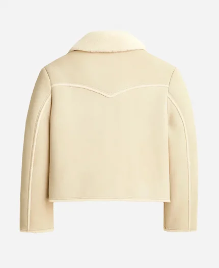 The Motherhood 2025 Connie Britton White Jacket