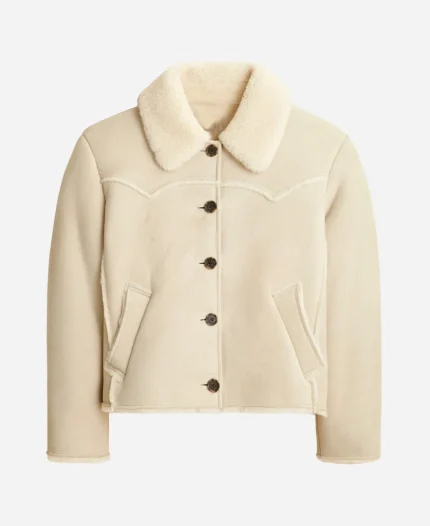 The Motherhood Connie Britton White Jacket
