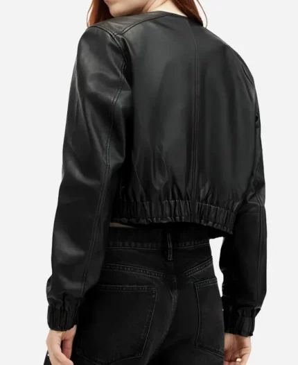 The Rookie S07 Mekia Cox Black Leather Jacket