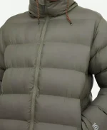 The Studio S01 Olivia Wilde Puffer Green Coat