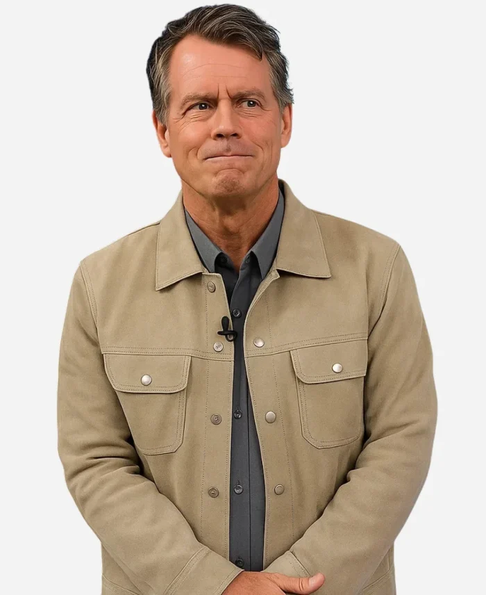 The Today Show Greg Kinnear Suede Jacket