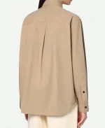 The View Charlize Theron Button Detail Shirt