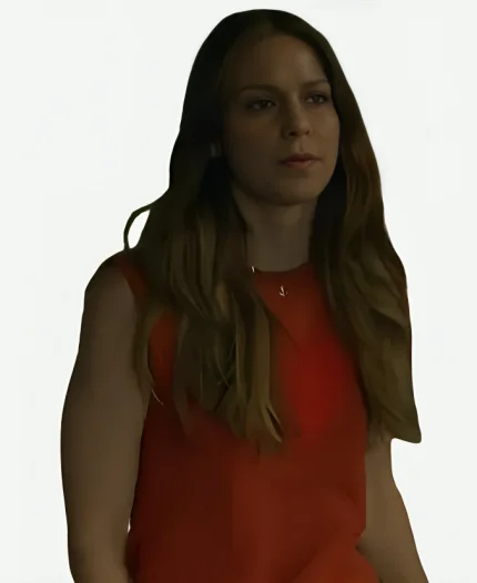 The Waterfront 2025 Melissa Benoist Red Tank Top