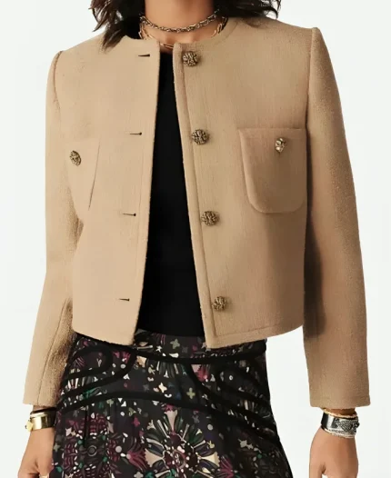 The Waterfront Danielle Campbell Cropped Jacket