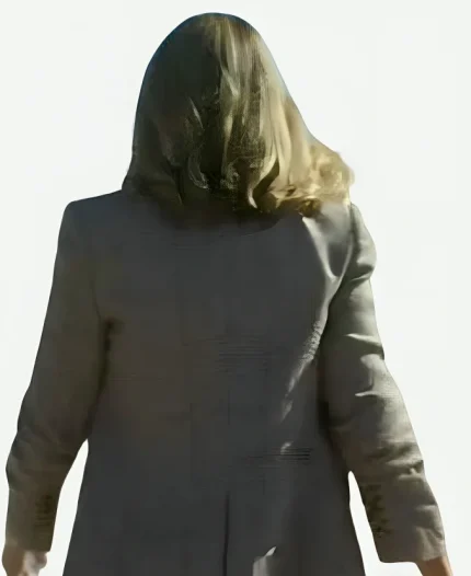 The Waterfront Maria Bello Gray Blazer For Sale