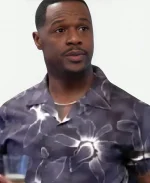 The Young and the Restless Damian Kane Blue Floral Shirt