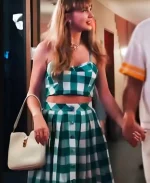 Tight End University Taylor Swift Gingham Skirt
