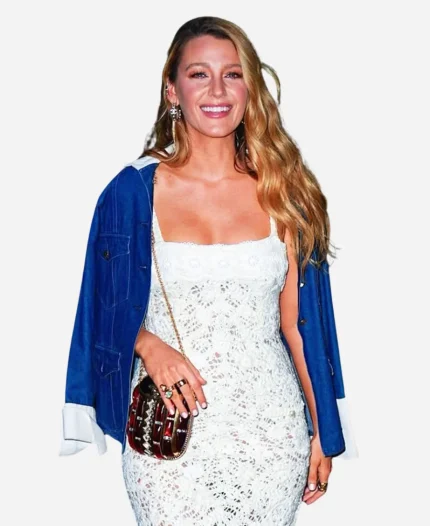 Tony Awards 2025 Blake Lively Denim Jacket