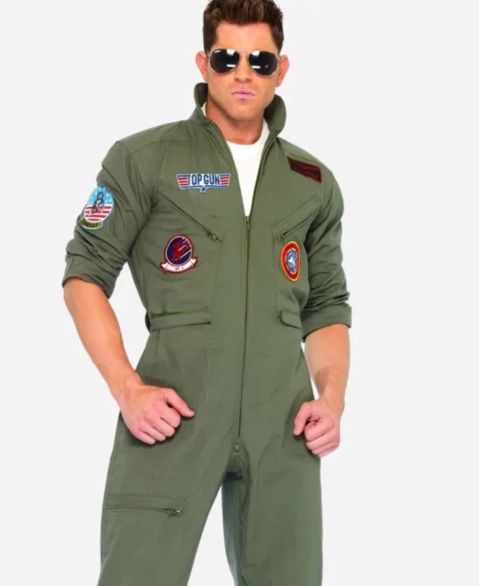 Top Gun Green Halloween Costume