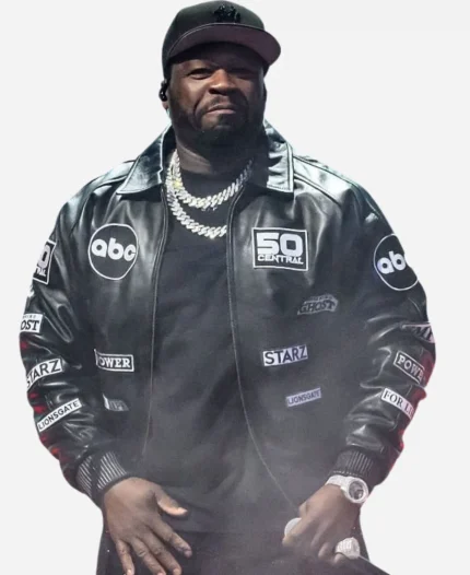 Tottenham Hotspur 50 Cent Stadium Leather Jacket
