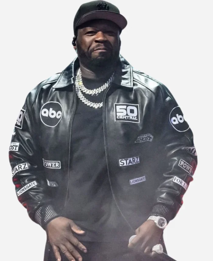 Tottenham Hotspur 50 Cent Stadium Leather Jacket