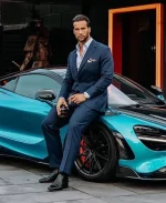 Tristan Tate Blue Suit