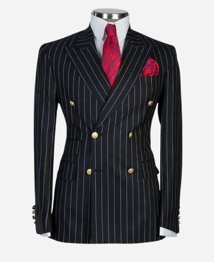 Tulsa King Sylvester Stallone Black Stripe Blazer For Unisex