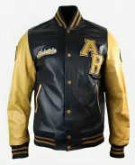 Tv Series Love Island UK Season 12 Dejon Noel-Williams Varsity Leather Jacket