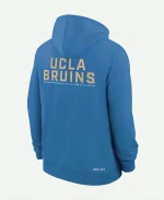 UCLA Bruins Jordan Blue Sideline Zip-Up Hoodie