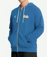 UCLA Bruins Jordan Sideline Zip-Up Hoodie