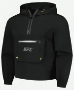 UFC Anorak Black Hooded Jacket For Sale