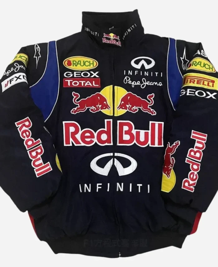 Vintage Red Bull Racing Jacket For Unisex