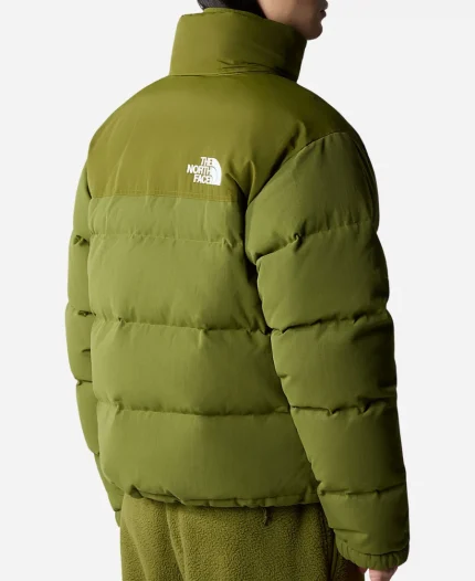 W Nuptse 92 Down Green Jacket