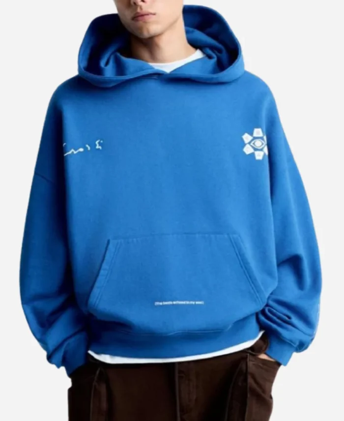 WEAK HERO CLASS 2 Go Hyun-tak Blue Hoodie Sweatshirt For Sale