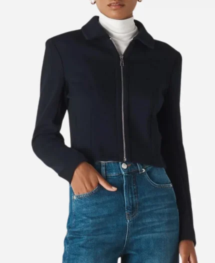 Whistles Jersey Jacket For Sale