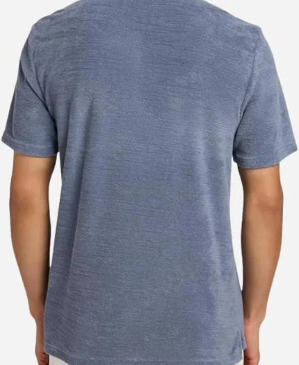 Will Forte The Four Seasons Blue Polo Shirt