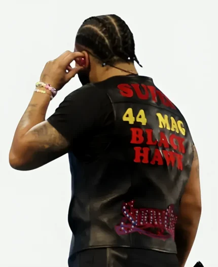 Wireless Festival 2025 Drake Black Vest