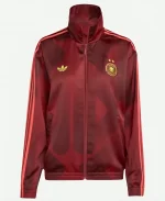 Womens Euro 2025 Adidas Germany Red Track Jacket