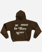 Ye Must Be Born Again Brown Hoodie