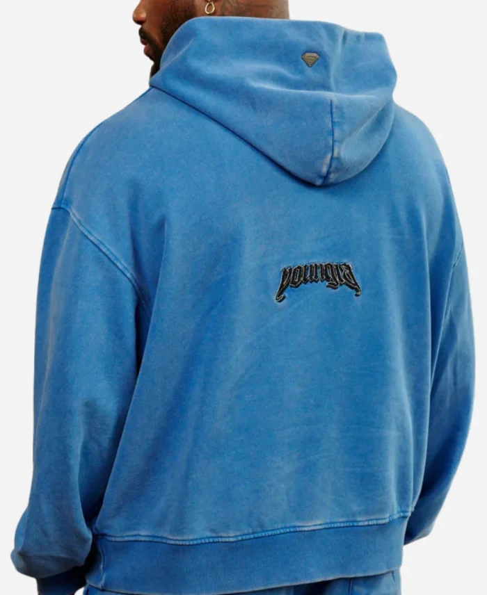 Youngla Superman Legacy Blue Hoodie