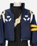 Zoro Egghead Cosplay Navy Jacket